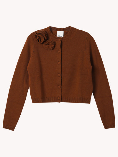 RD CARDIGAN WITH FLOWER