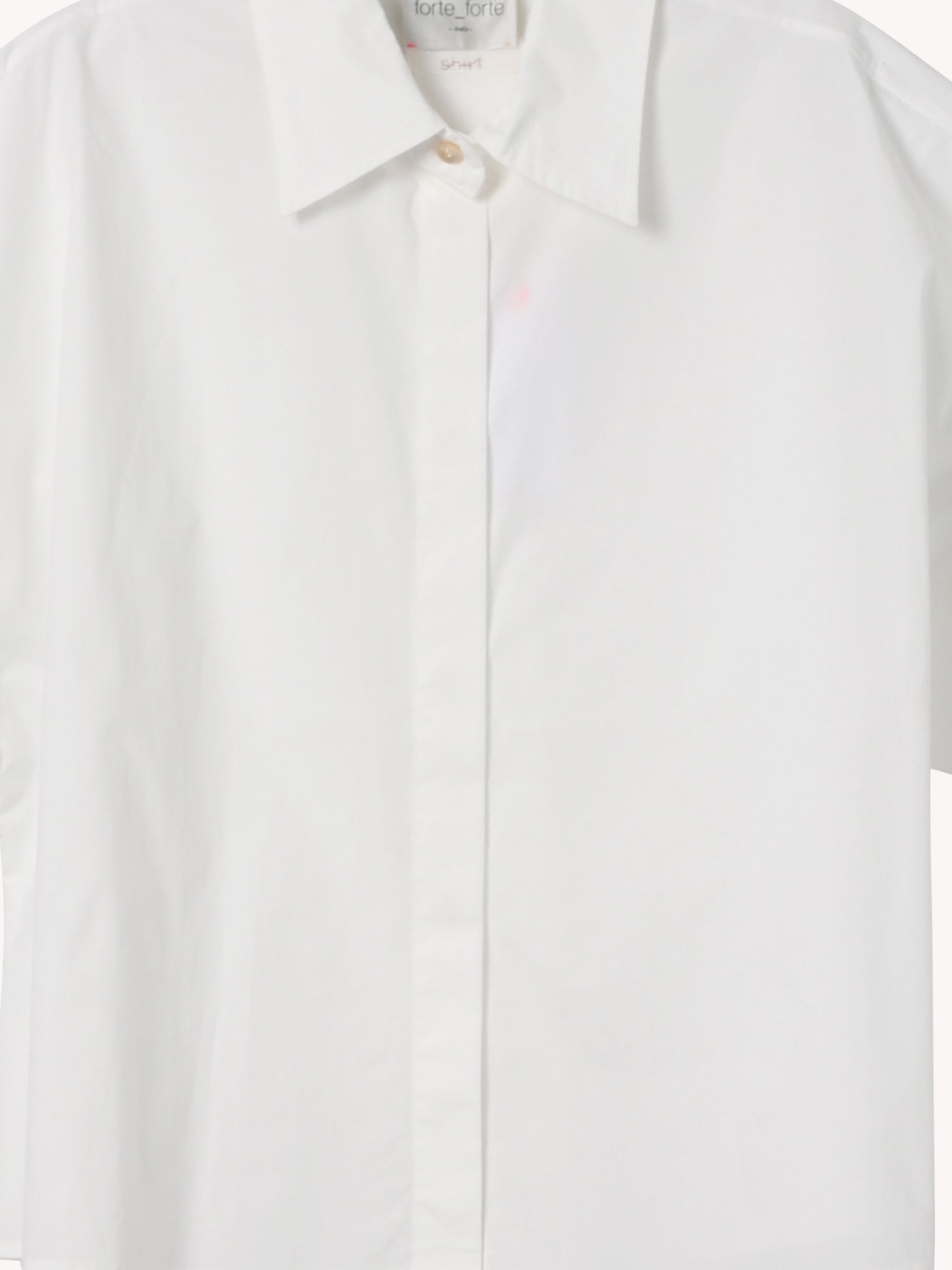 COTTON BOXY SHORT SLEEVED SHIRT