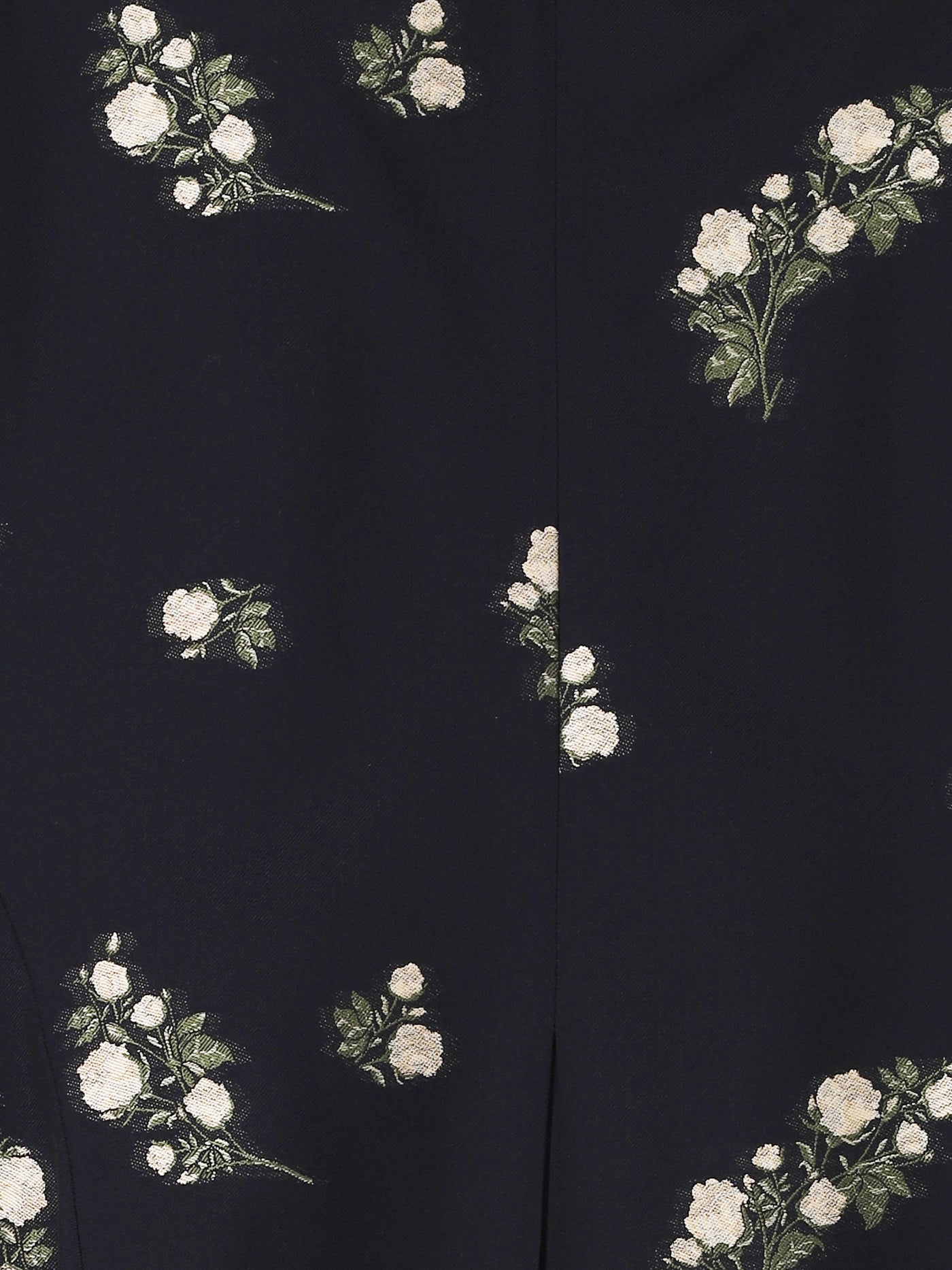 Pencil Floral Jacquard Skirt
