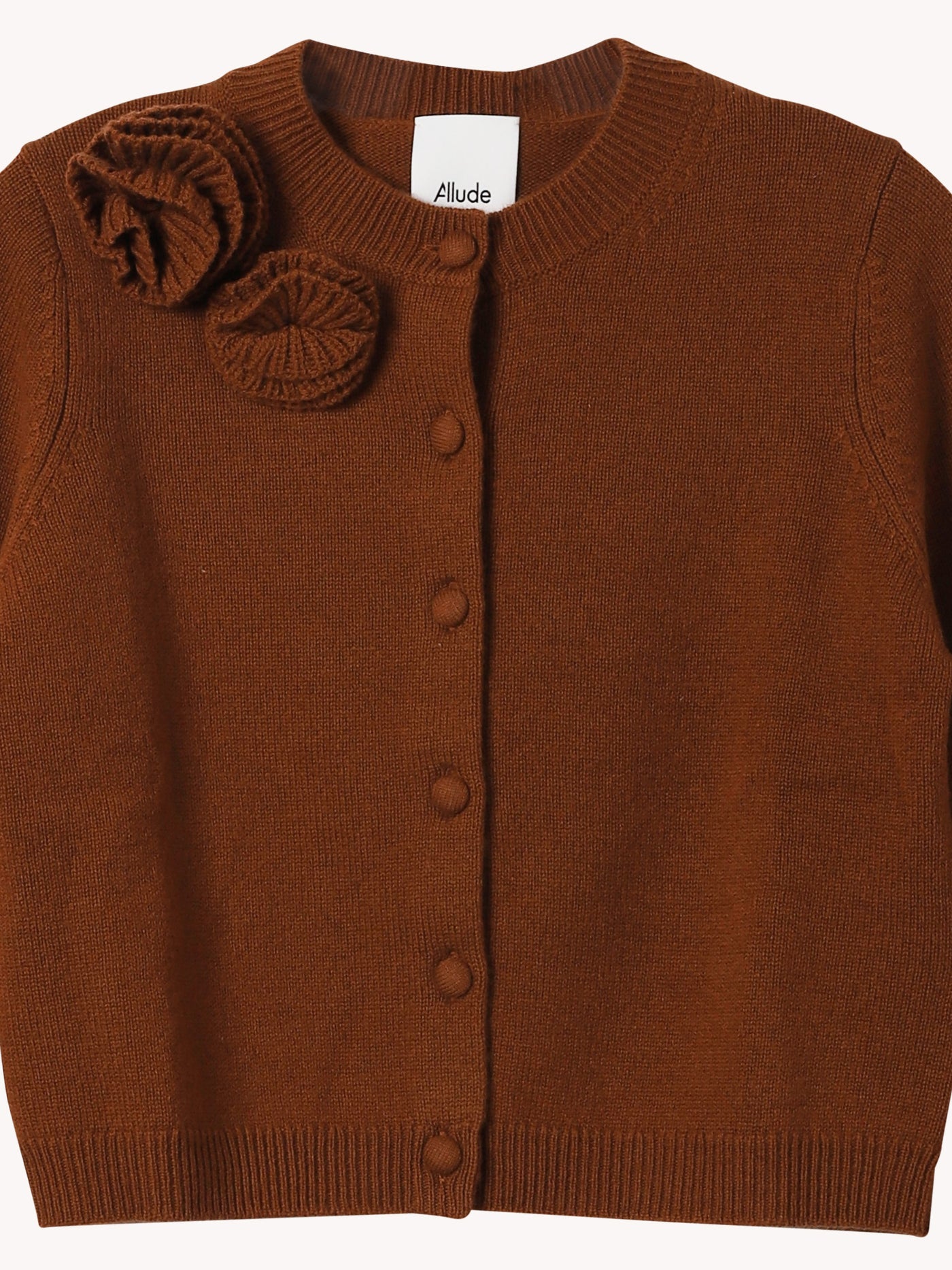 RD CARDIGAN WITH FLOWER