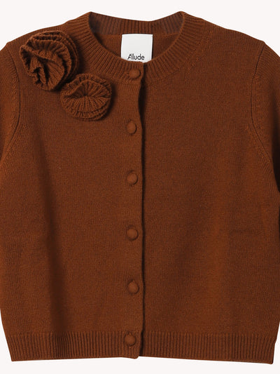RD CARDIGAN WITH FLOWER