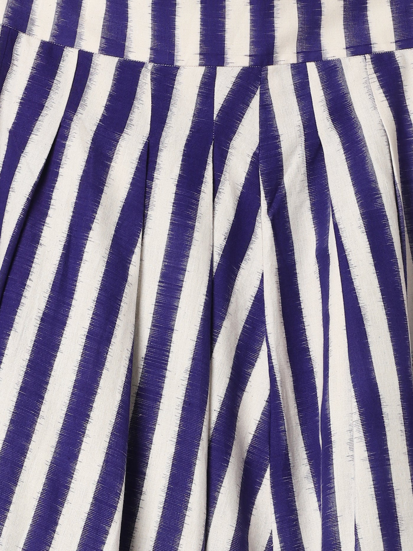 Flaminia Ikat Stripes Skirt