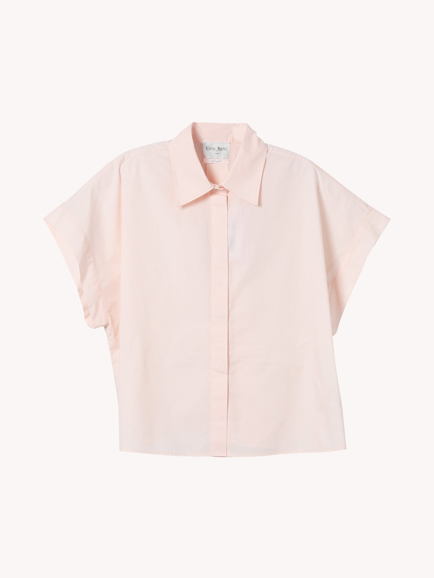 COTTON BOXY SHORT SLEEVED SHIRT