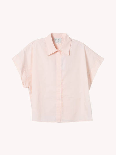 COTTON BOXY SHORT SLEEVED SHIRT