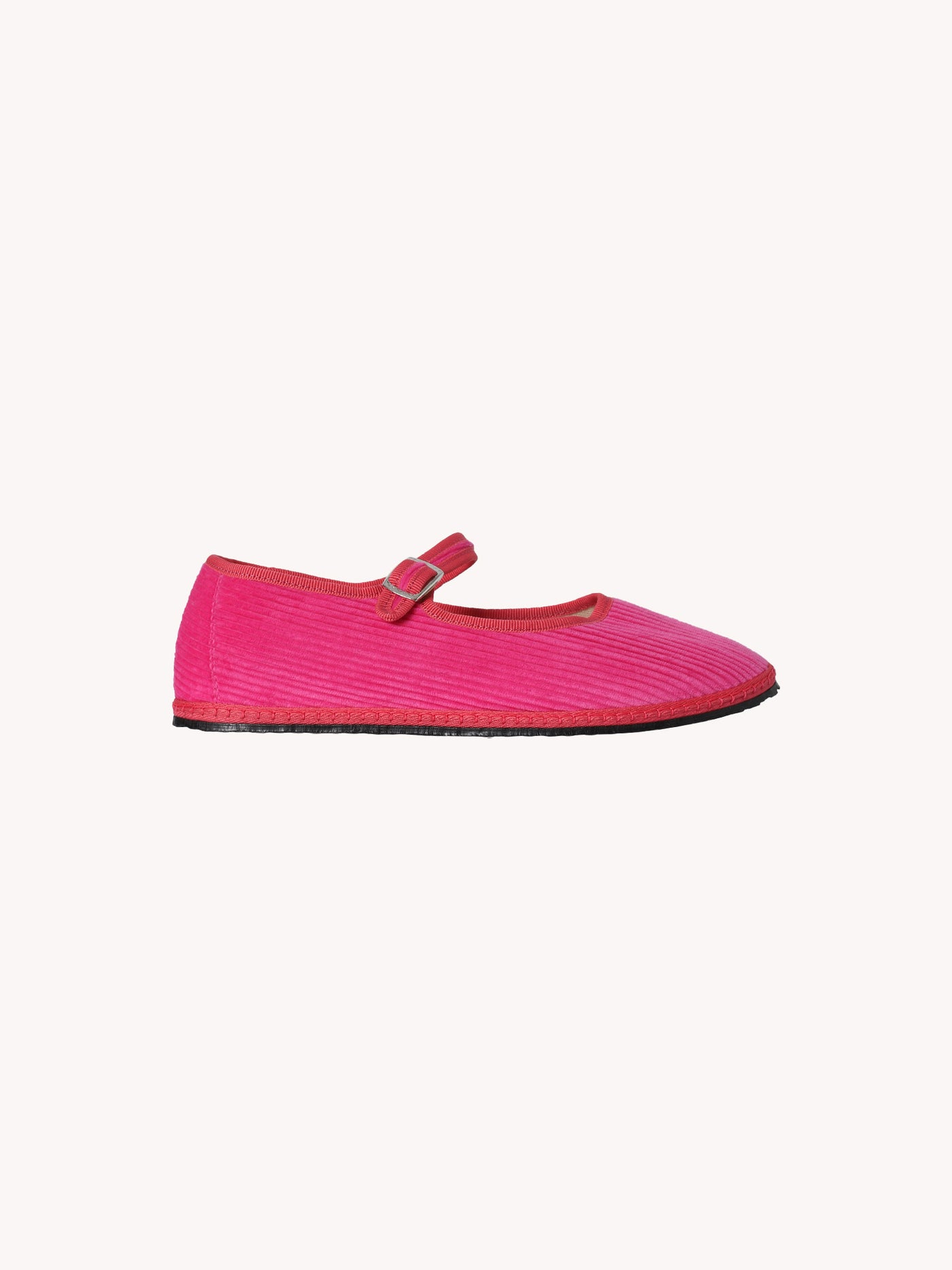 VELVET CORDUROY MARY JANE FURLANA FLAT