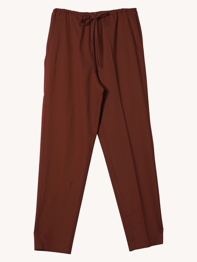 WOOL TWILL ELASTIC PANT