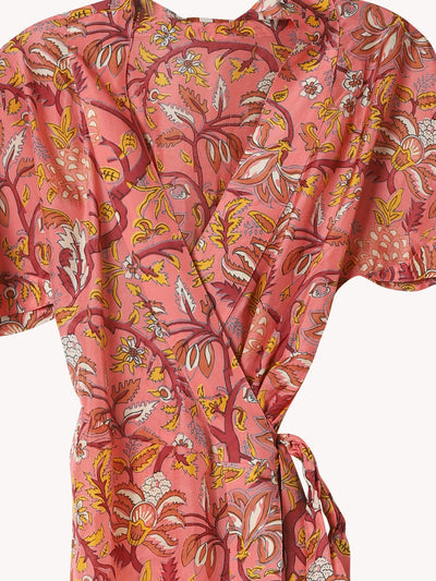 Clementine Wrap Midi Dress