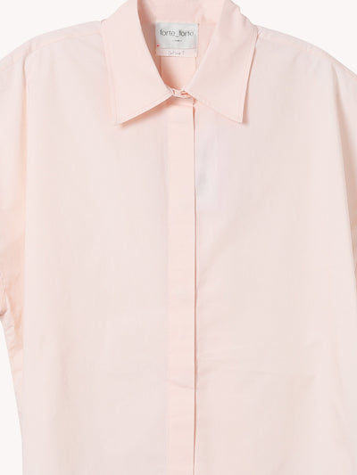 COTTON BOXY SHORT SLEEVED SHIRT