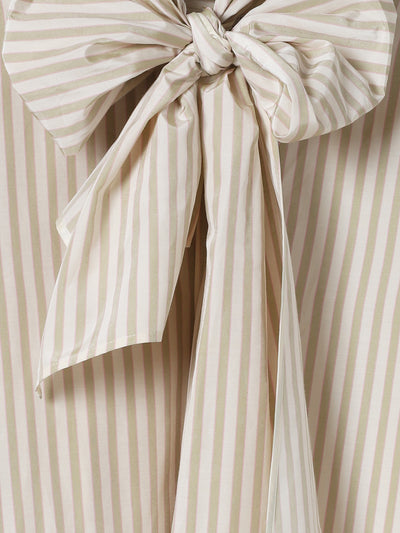 Chic Striped Taffeta Shirt