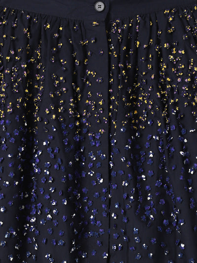 Laser Cut Flowers Skirt