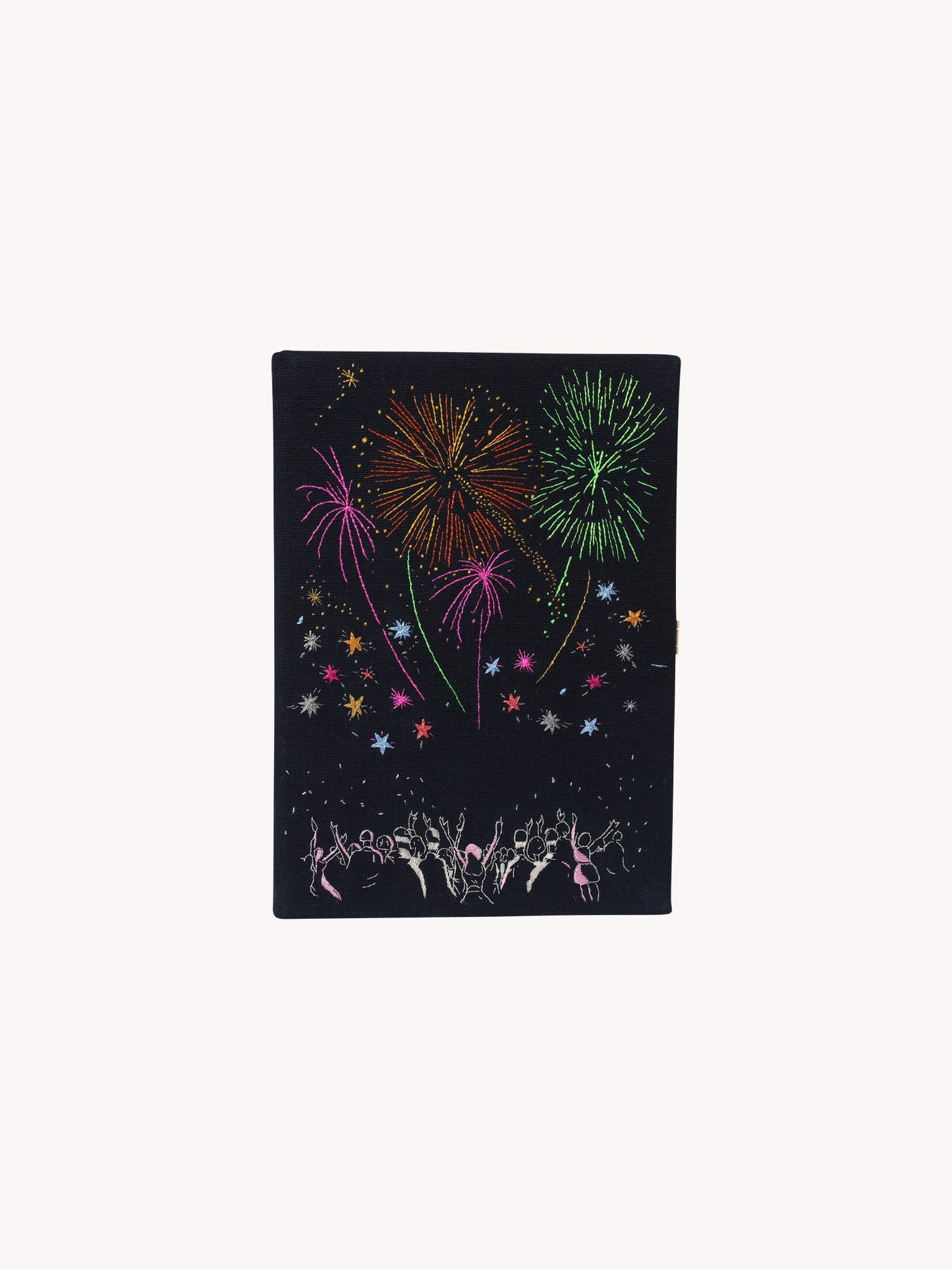 FIREWORKS BOOK CLUTCH