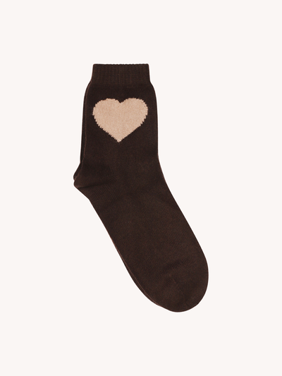 Cashmere Heart Socks