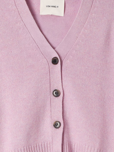 Marion Cardigan in Soft Dahlia