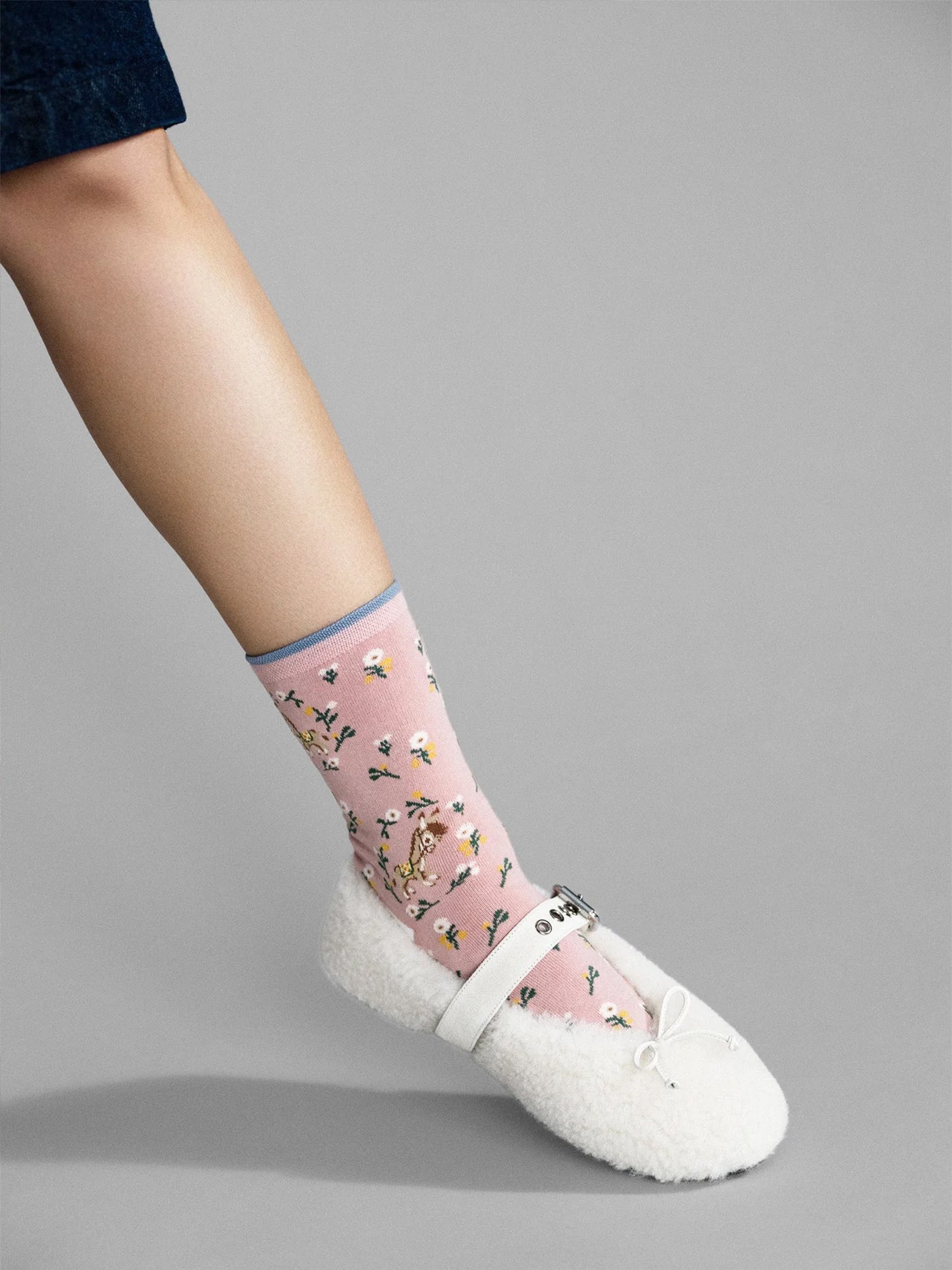 Darling Donkey Crew Socks