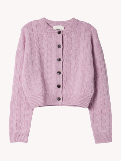 Cassie Cardigan in Soft Dahlia