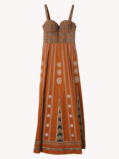 ELIDA BACKGAMMON DRESS