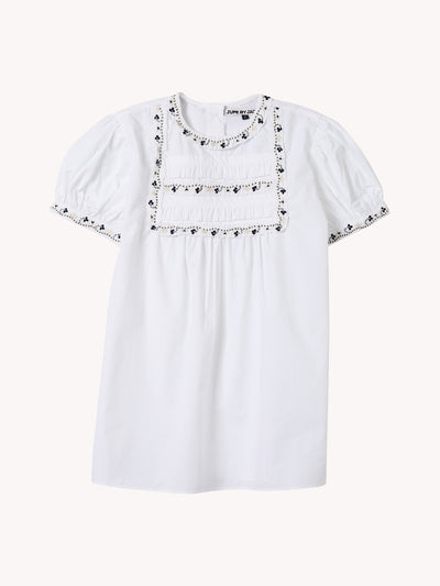 Majestic White Cotton Shirt
