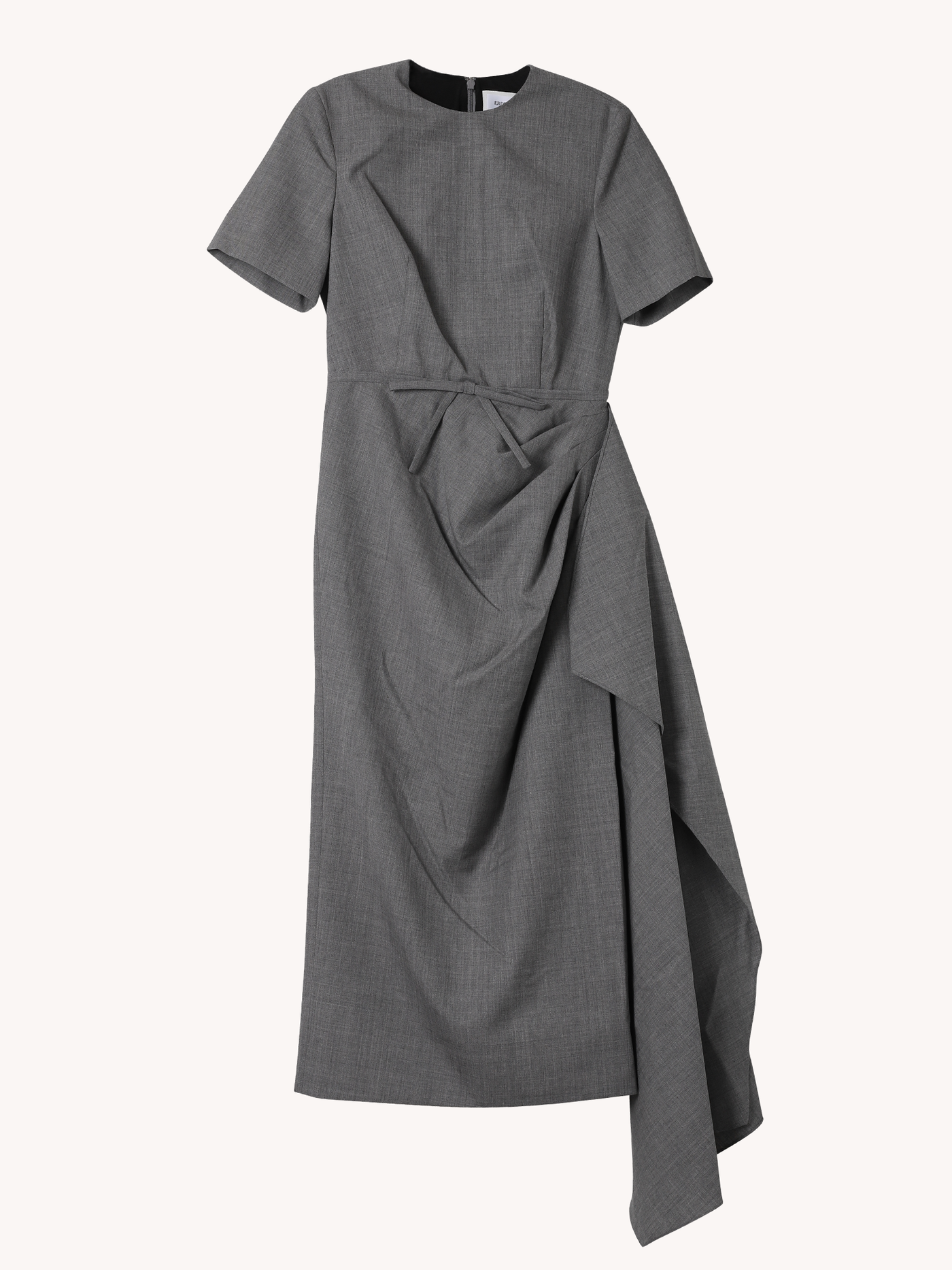 Drape Midi Dress