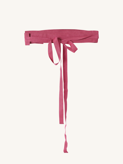 Pink Grosgrain Belt