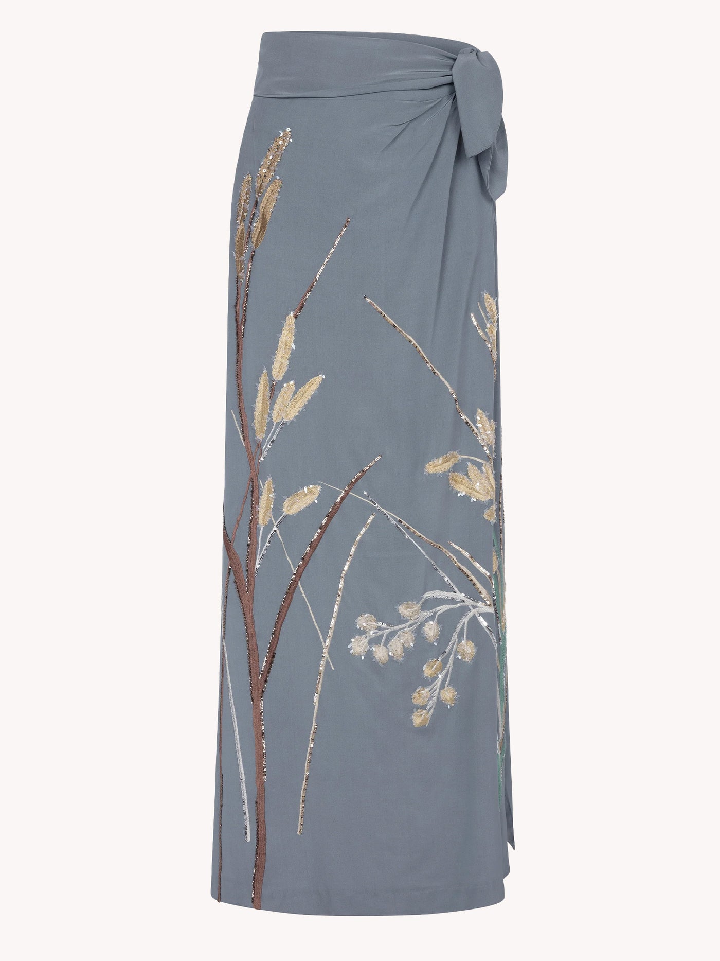 Embroidered Char Skirt