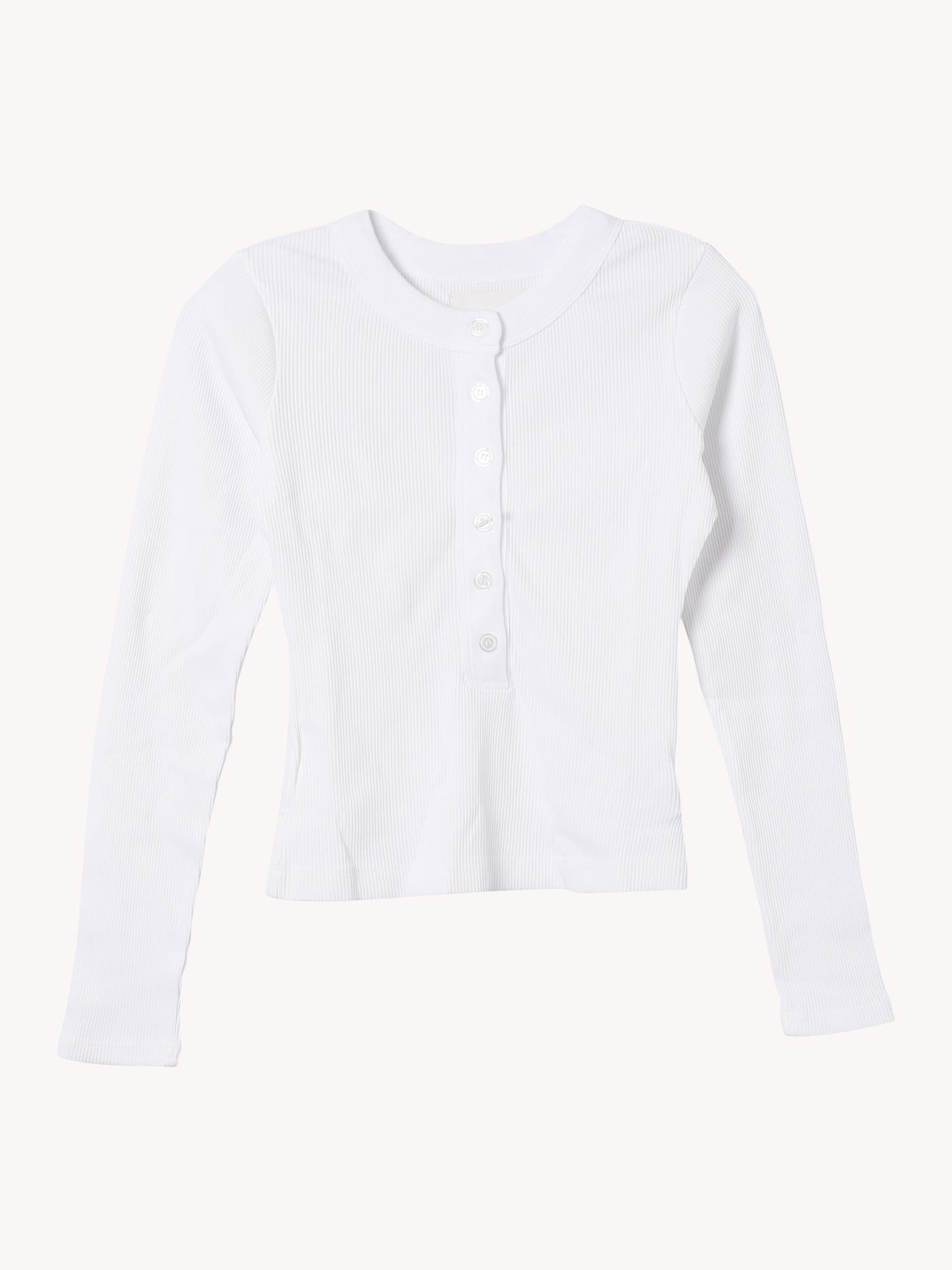 Varra Henley in White