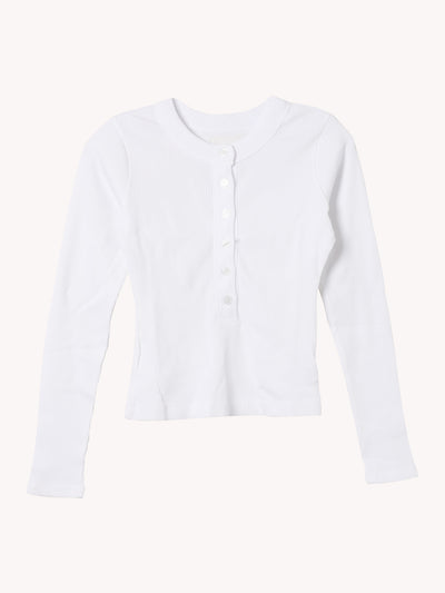 Varra Henley in White