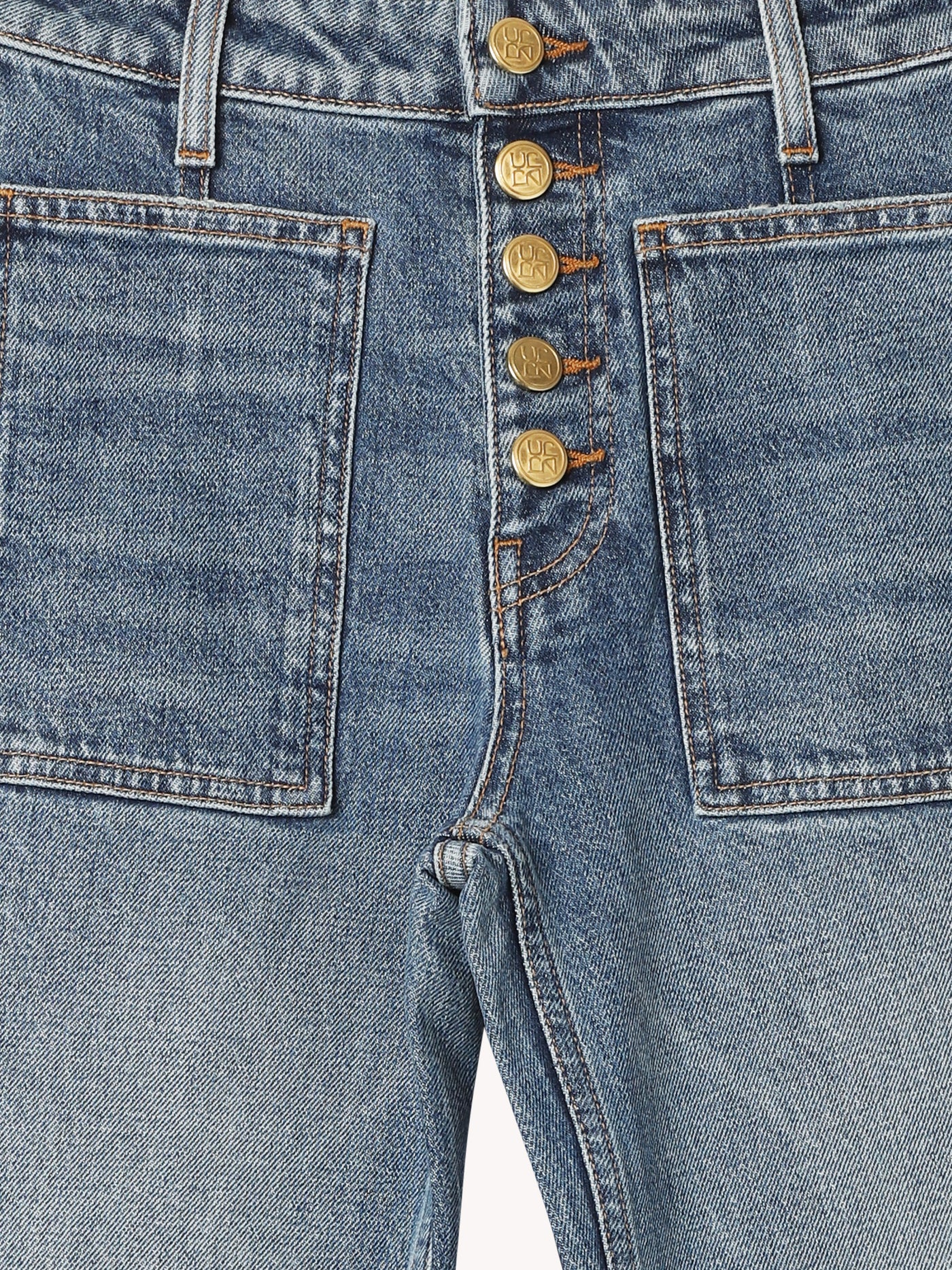 Stretch Lou Kick Flare Jean