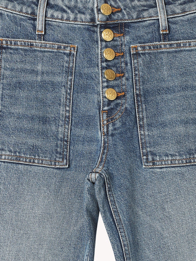 Stretch Lou Kick Flare Jean