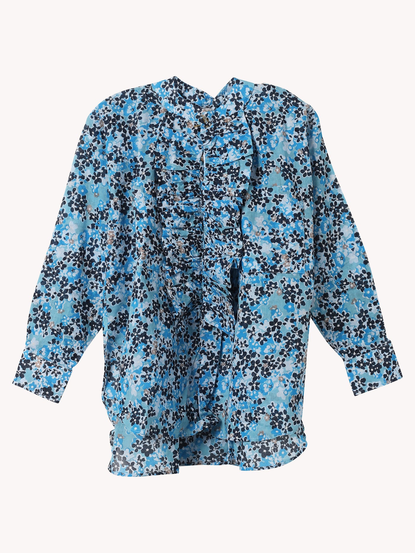 FLOWER FIELD PISCINA BASE FRILL SHIRT