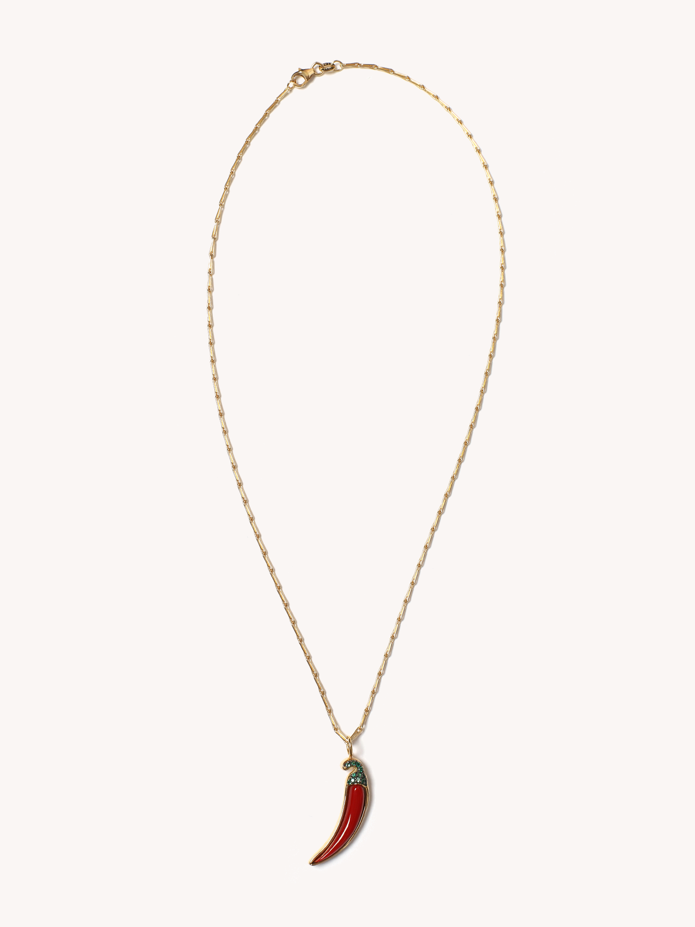 Chili Pepper Pendant Necklace