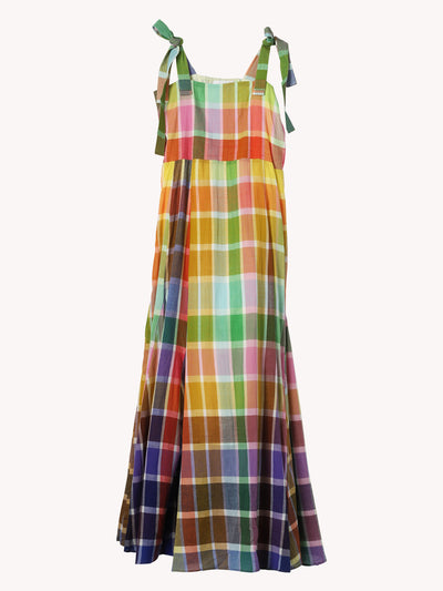 Handwoven Madras Dress