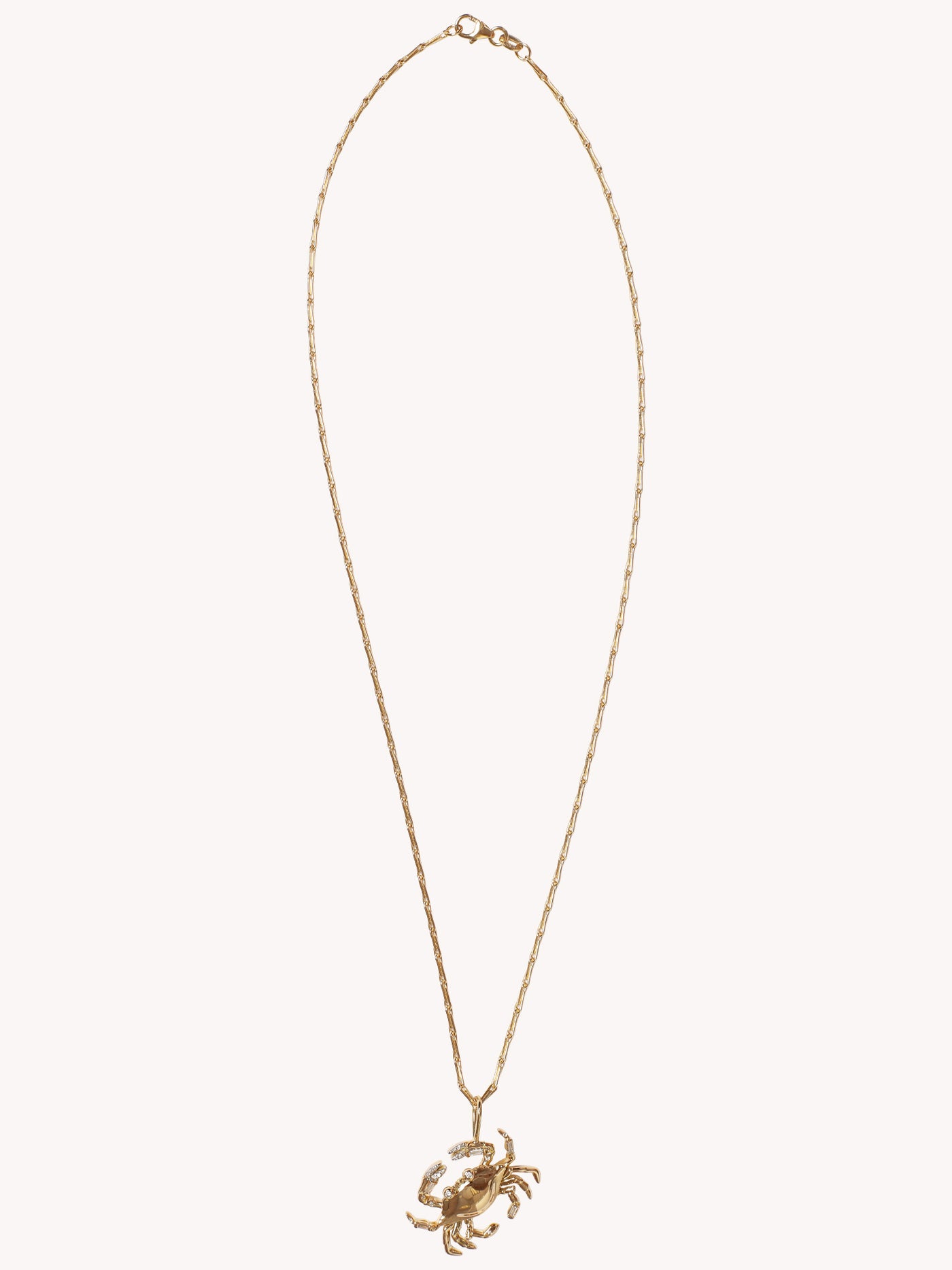 MEDIUM CANCER ZODIAC PENDANT NECKLACE