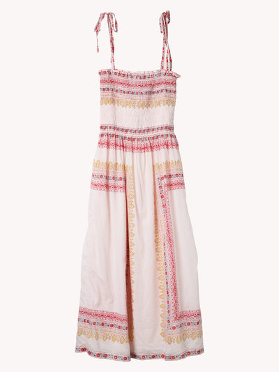 KAIA BLUSH TILE DRESS