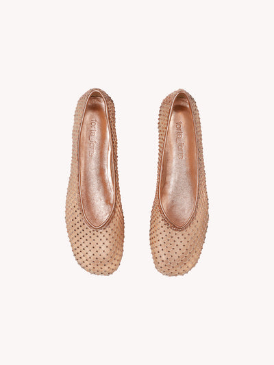 MESH BALLERINA SHOES
