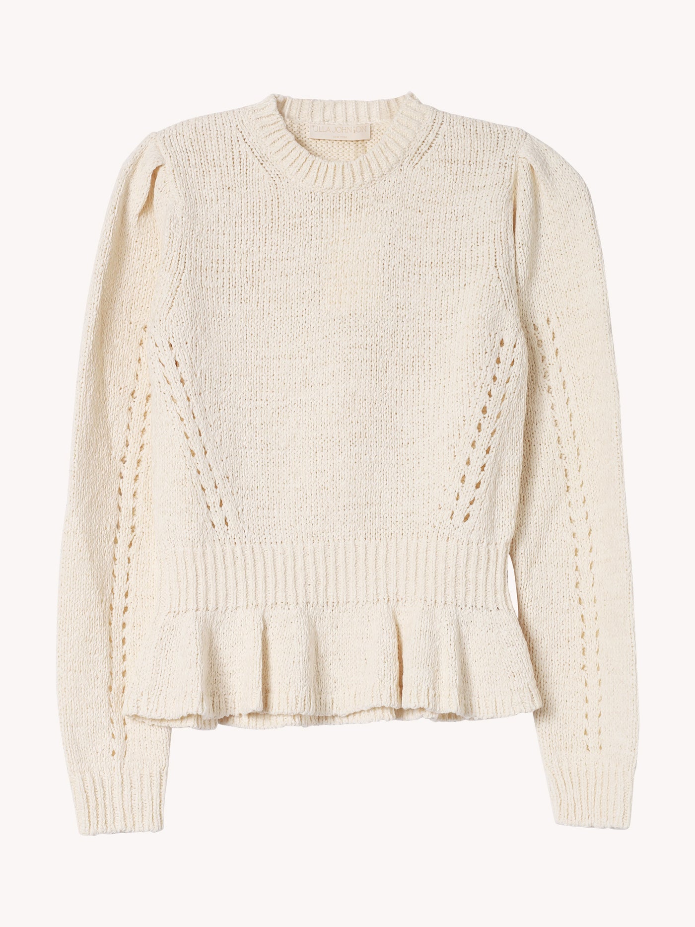 Aurelie Peplum Pullover