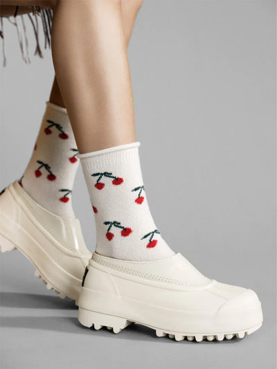 Cherry Bomb Crew Socks
