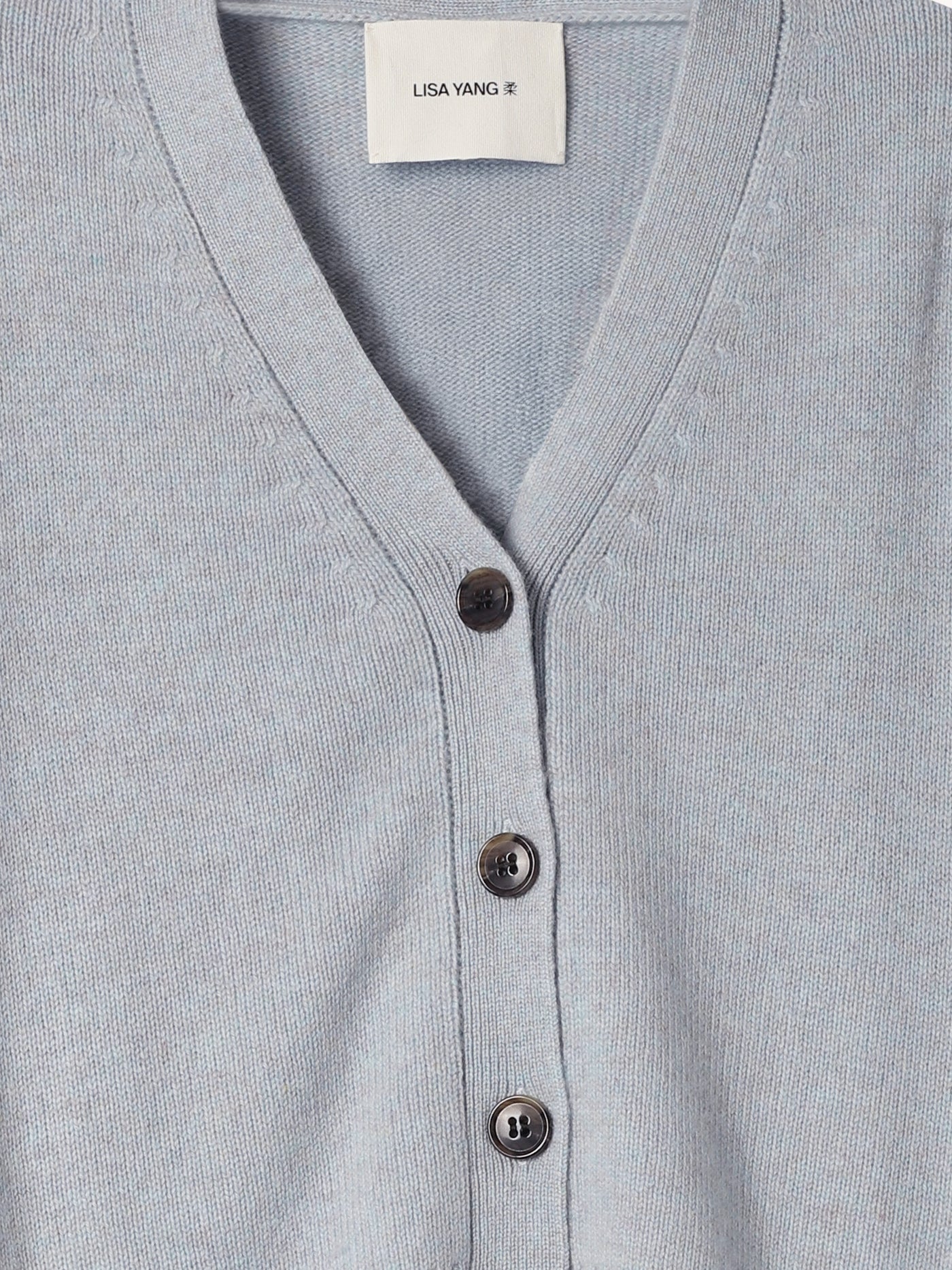 Marion Cardigan in Misty Blue