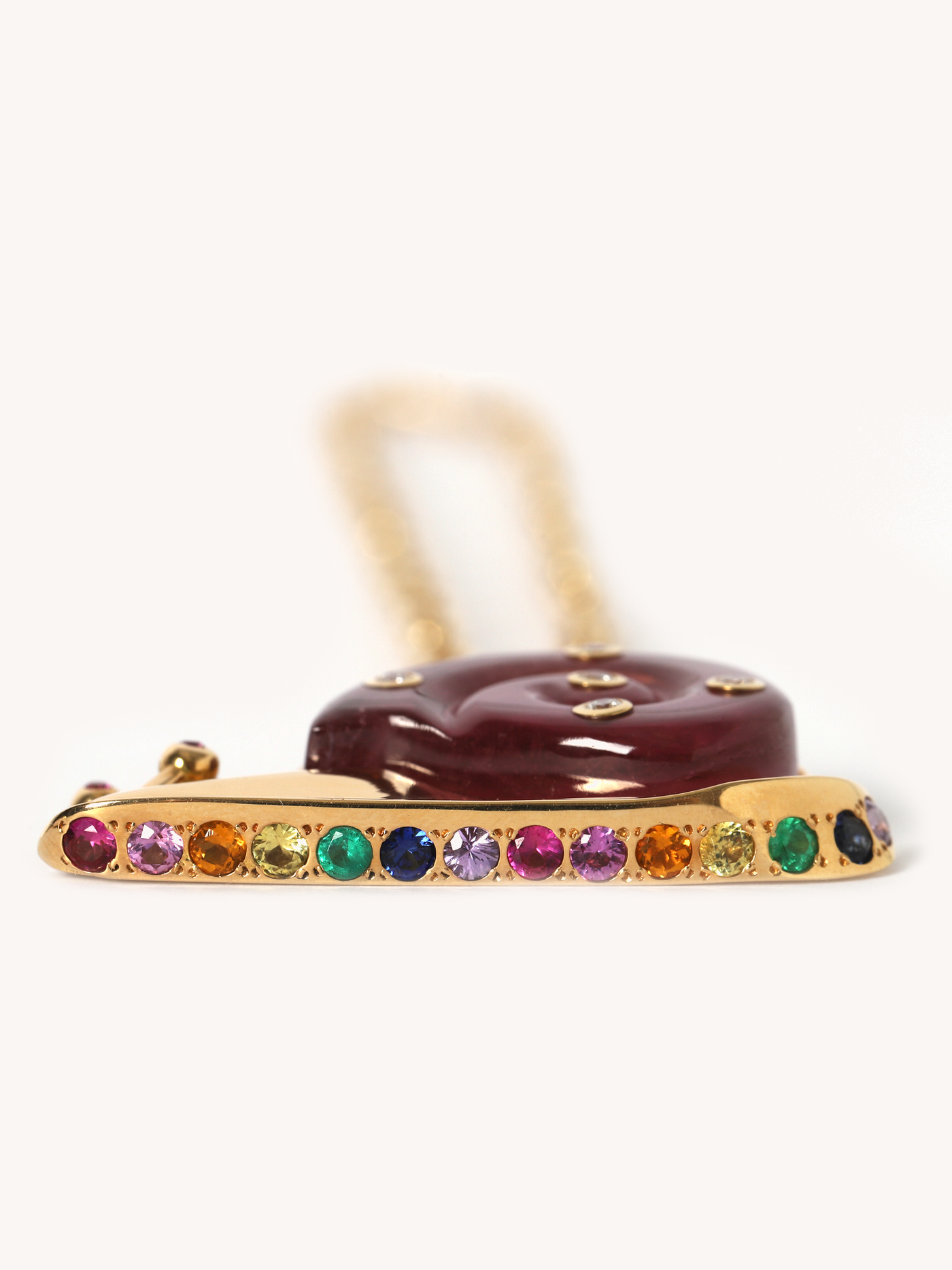 Large Snail Pendant Necklace