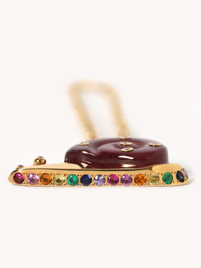 Large Snail Pendant Necklace
