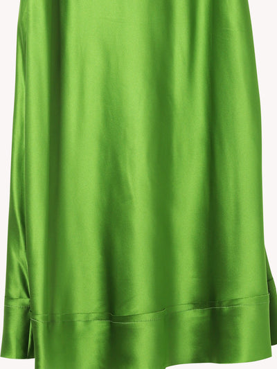Stella Silk Satin Skirt