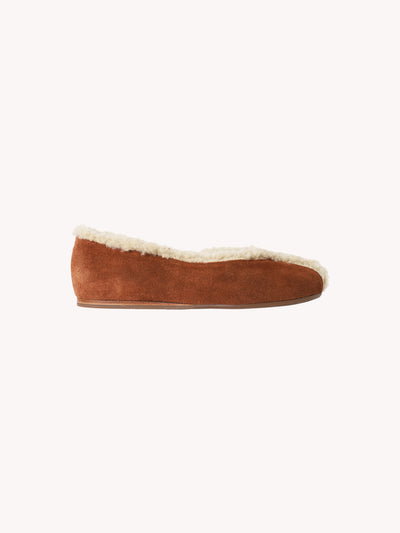 Aeropi Shearling Ballet Flat
