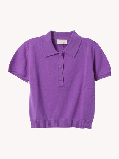 LEA LIGHTWEIGHT CASHMERE POLO