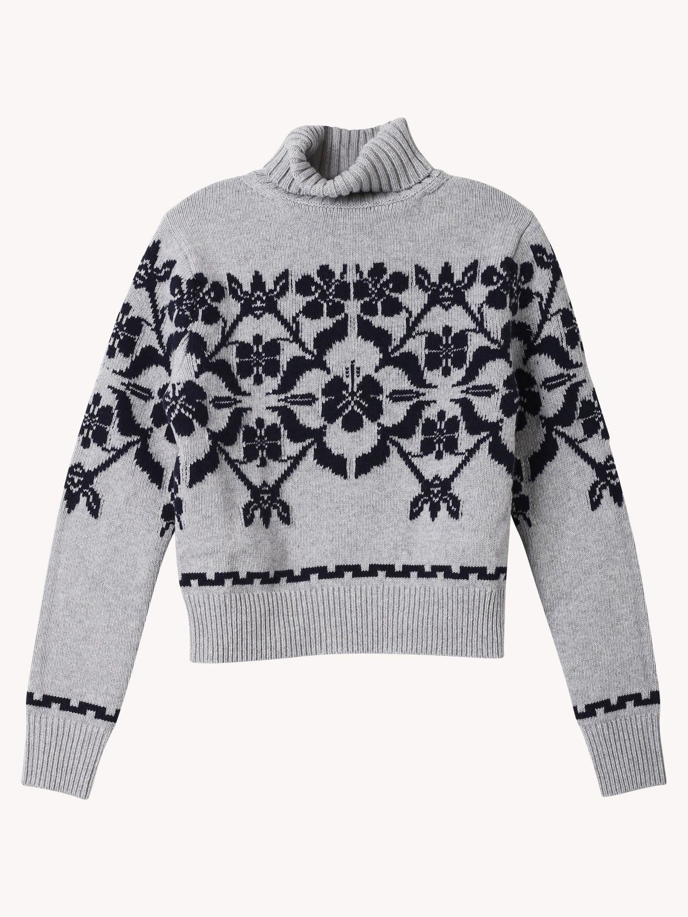 Zoe Fairisle Turtleneck Sweater