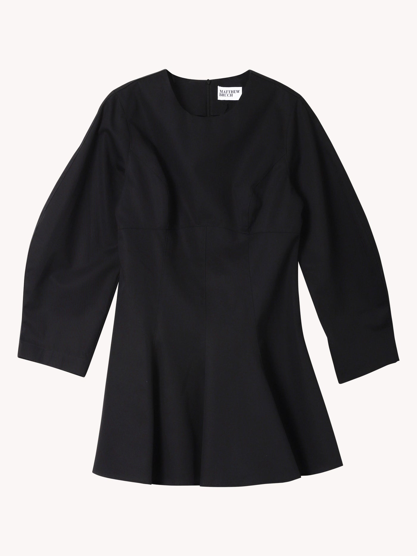 Mutton Sleeve Mini Dress
