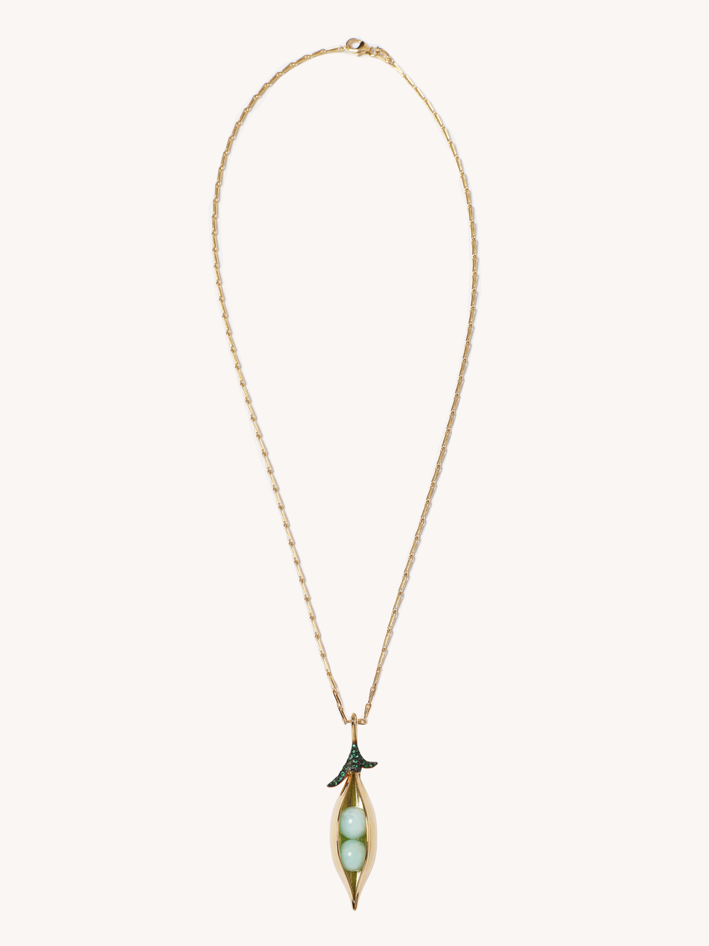 Sweet Pea Pendant Necklace