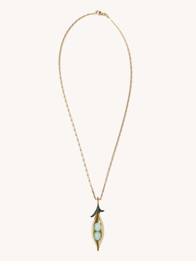 Sweet Pea Pendant Necklace