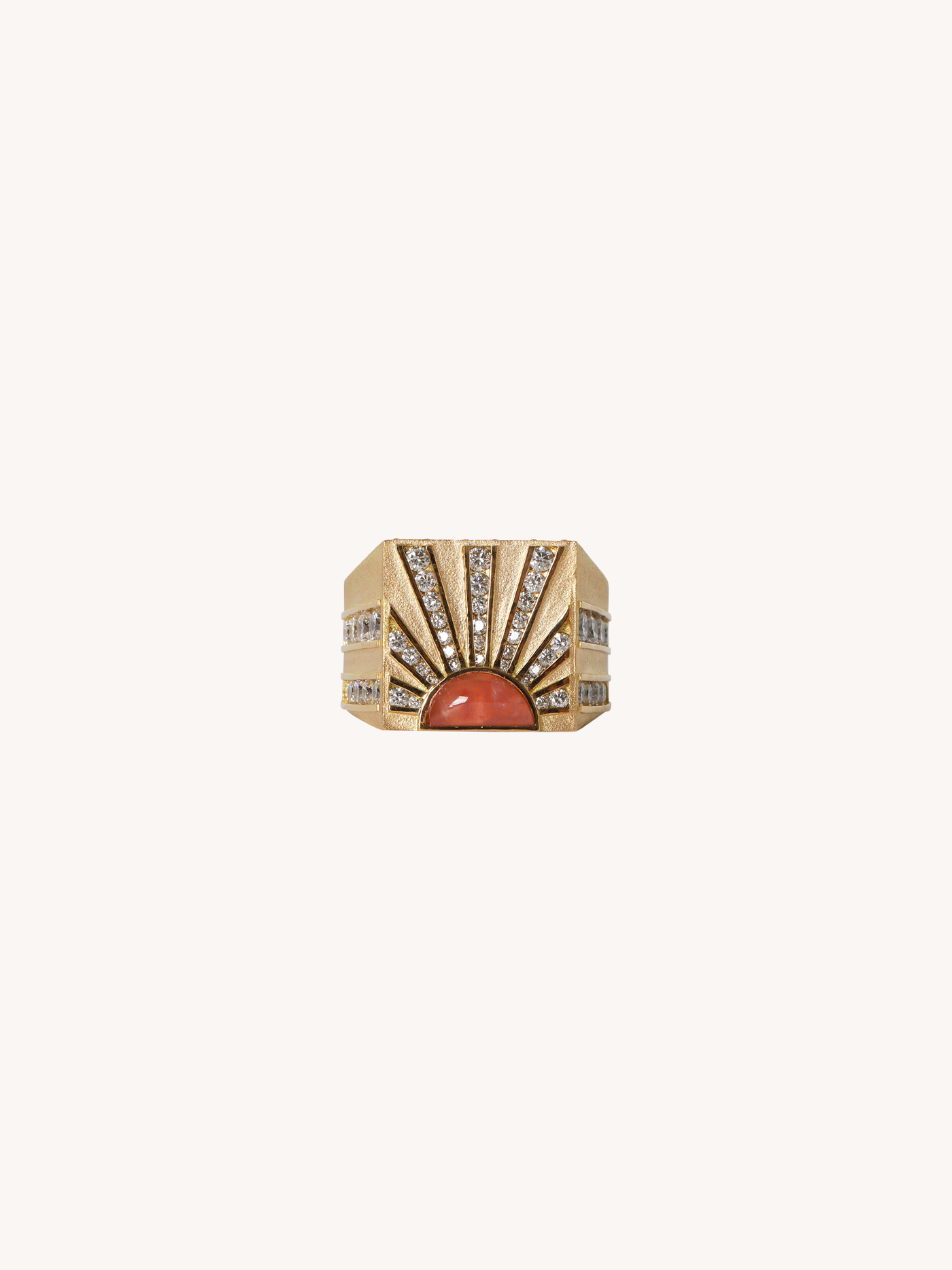 Sunray Signet Ring