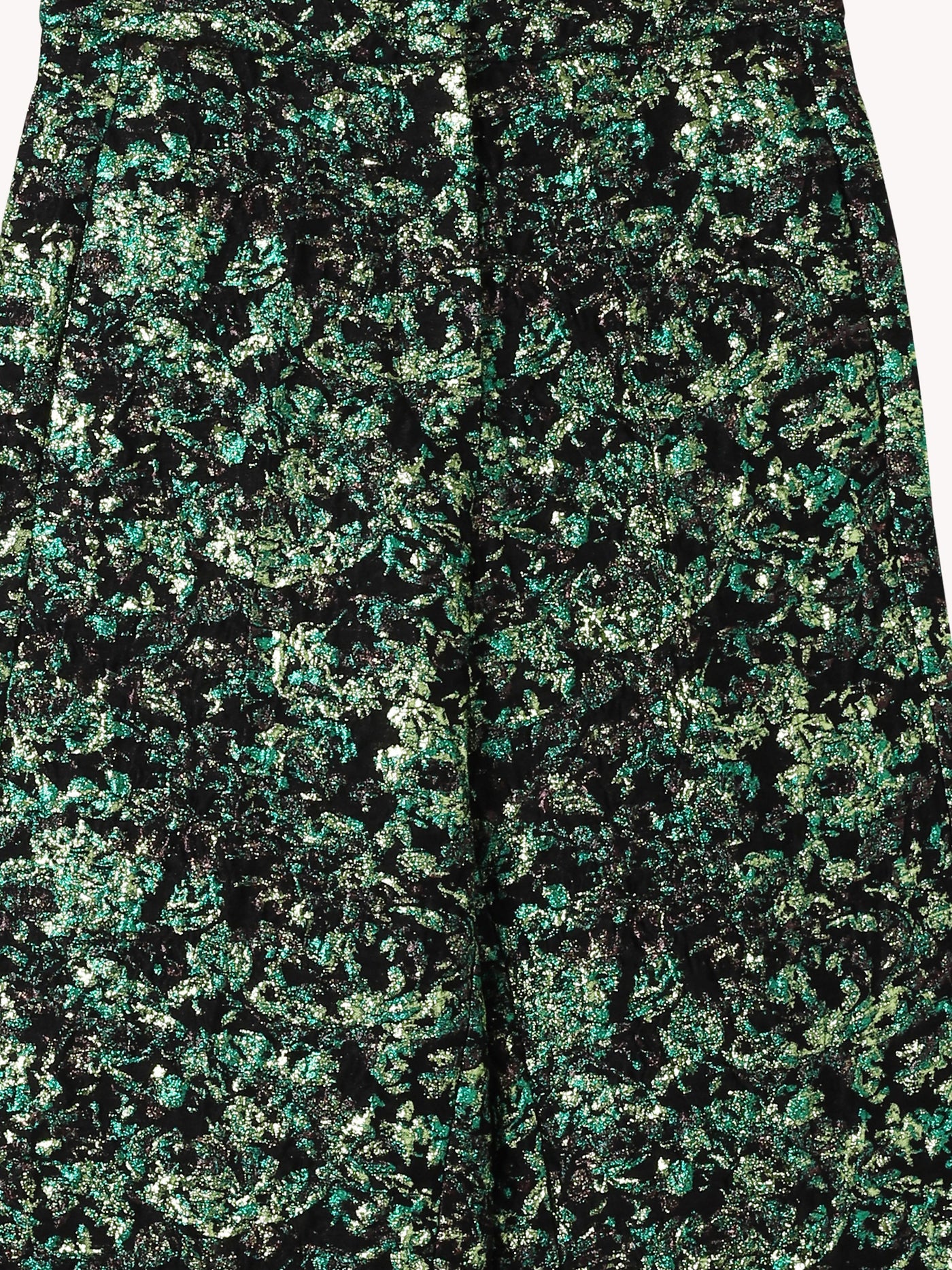 Metallic Peacock Pants