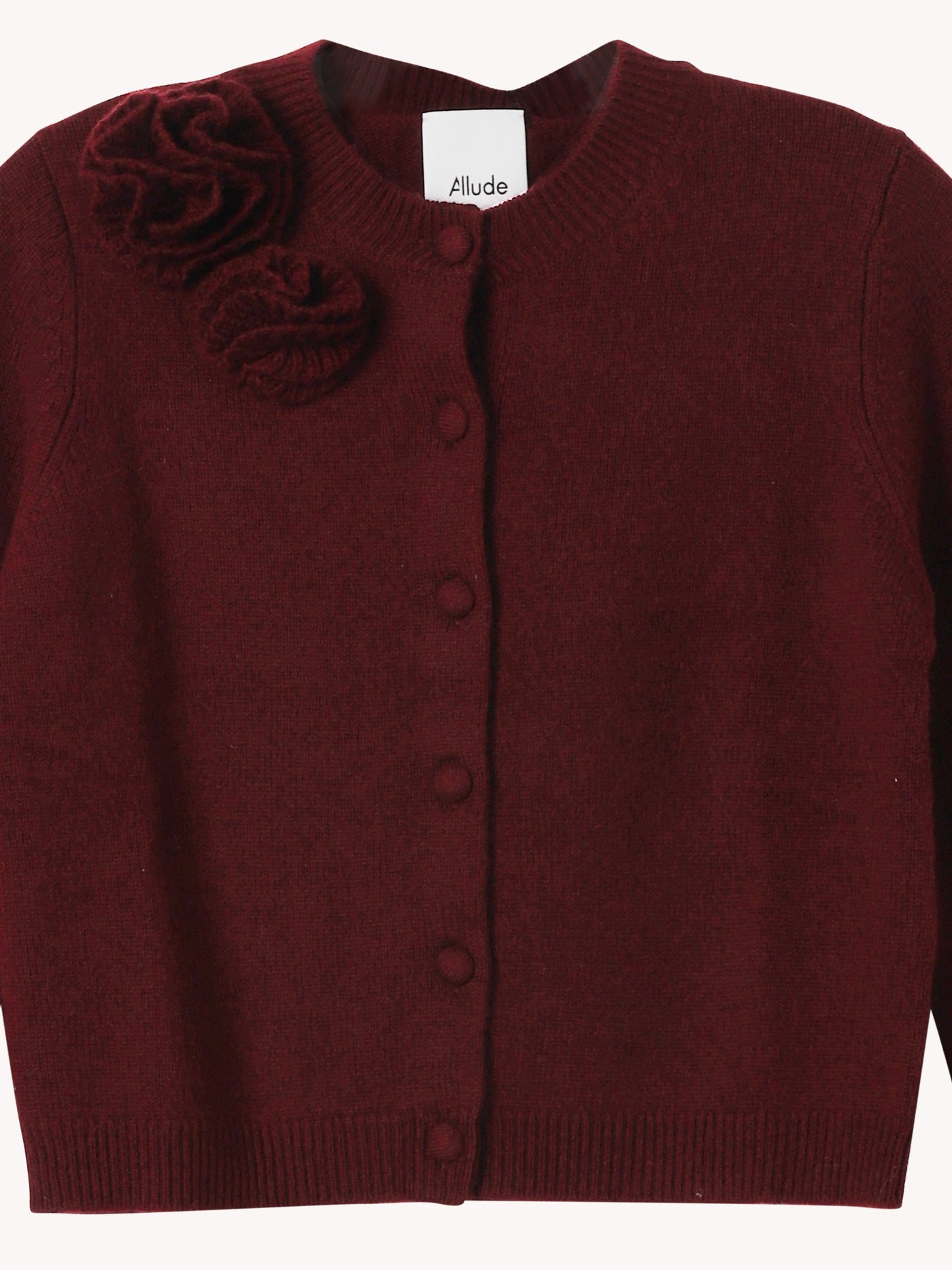 RD CARDIGAN WITH FLOWER