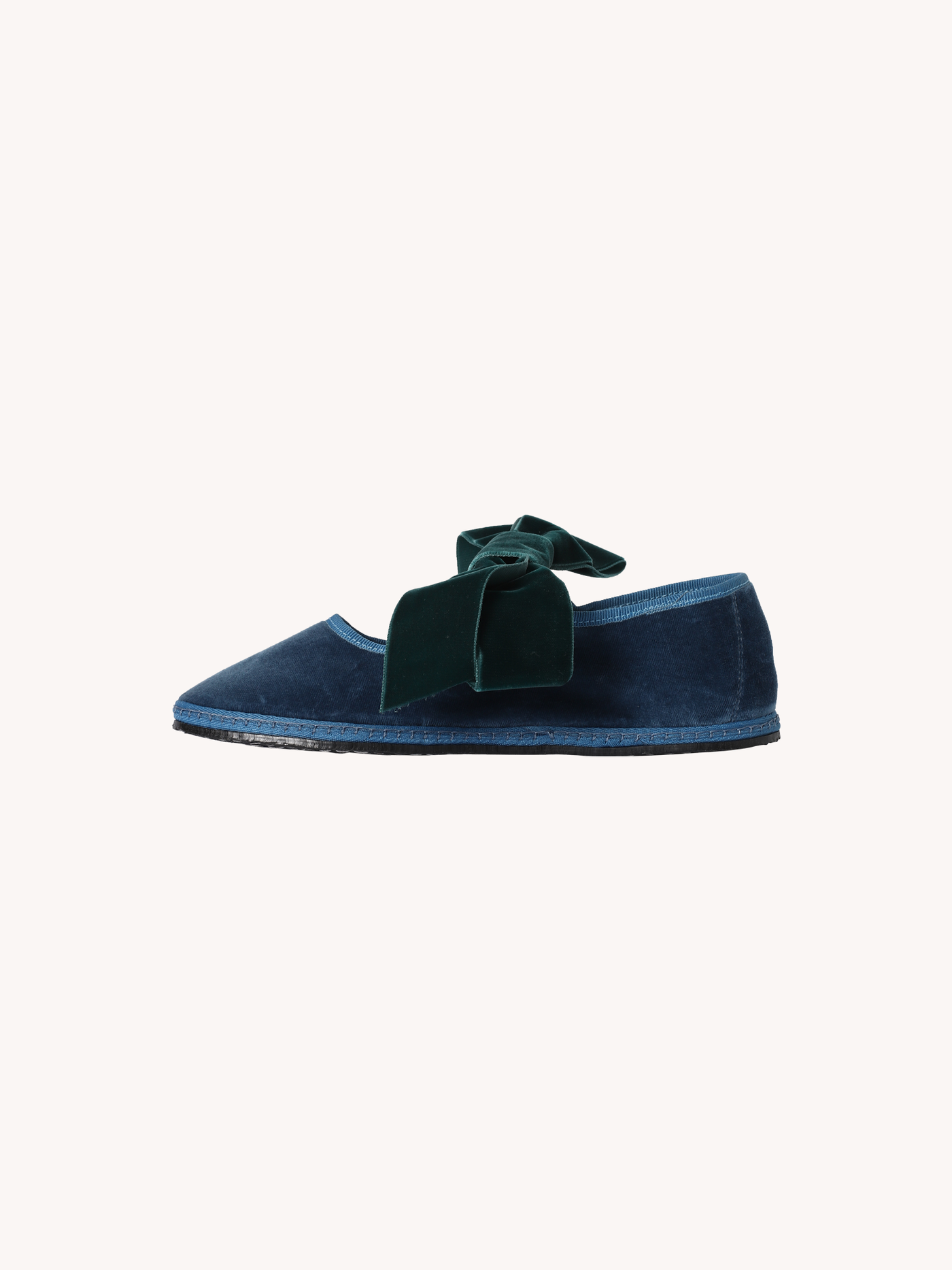 Mary Jane Bow Strap Flat